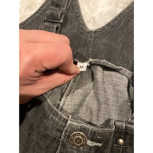 Mens Nasty Pig Gray Overalls Brawn Gray Medium Jeans Overall Straps NastyPig - Picture 3 of 11